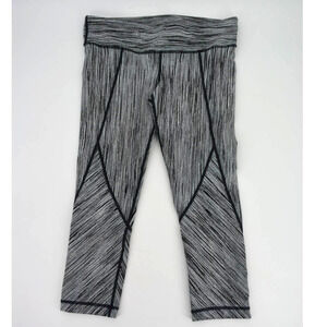 VIMMIA Cropped Activewear Leggings Womens XL Black White